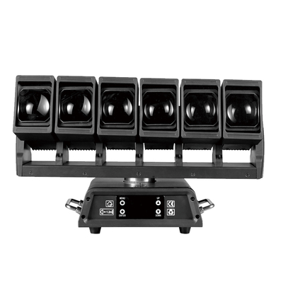 6Pcs 60W Moving Wave Bar Light