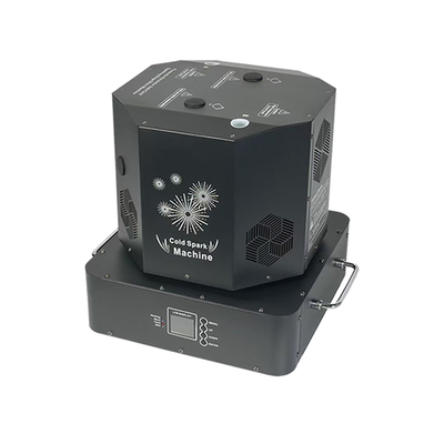 2 Holes Rotating Firework Machine