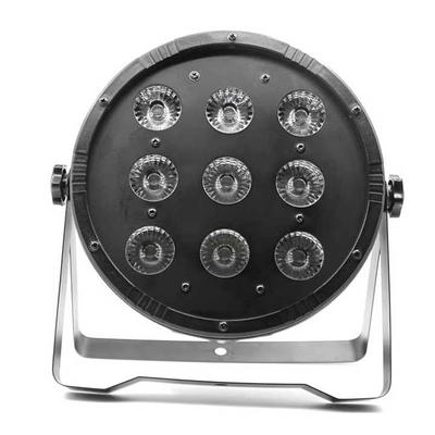 9PCS Plastics Led Par Light